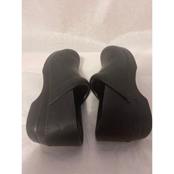 Dansko Waterproof Black Clog Womens 40 Size 10 Nursing Work Comfort Shoe - Picture 7 of 10